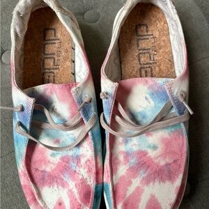 Pastel women’s like new hey dudes size 8 pastel tie die